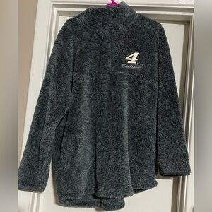 NASCAR for Her Kevin Harvick #4 Gray Furry Pullover Size 2X NWT